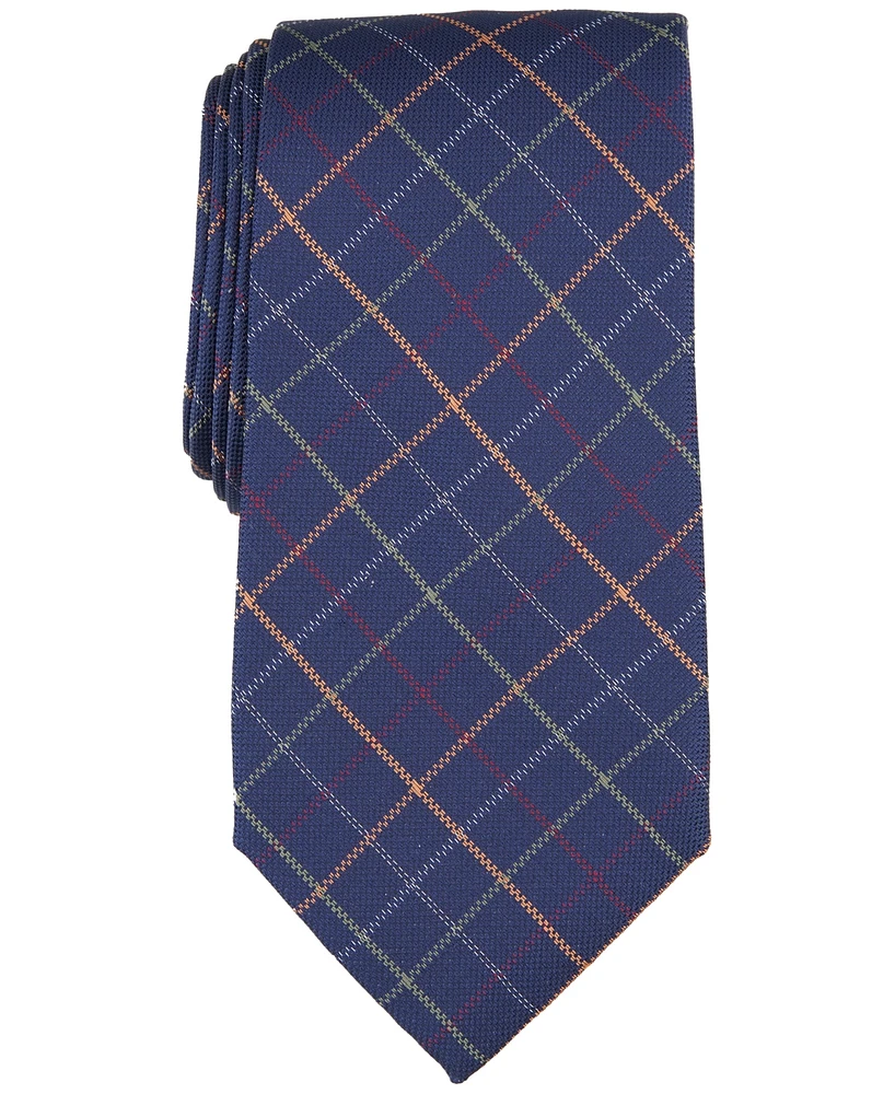 Club Room Men's Roselle Plaid Tie, Created for Macy's