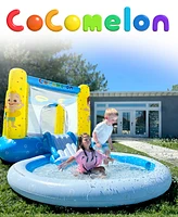 World Tech Toys World Tech Toys Moonbug Cocomelon Inflatable Bouncer with Slide Pool