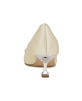 Nine West Women's Wendon Bridal Tapered Heel Slip-on Dress Pumps
