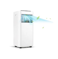 Slickblue Portable Air Conditioner with Fan Dehumidifier Sleep Mode