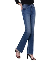 Vervet Women's High Rise Stretch Slim Bootcut Jeans