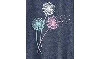 Hybrid Apparel Trendy Juniors Dandelion Graphic Tank