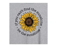 Hybrid Apparel Trendy Juniors Sunshine Graphic Oversized Tee