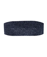 Trafalgar Men's Sobee Paisley Cummerbund and Bow Tie Set