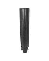 Marc Fisher Ltd Women's Leina Block Heel Pointy Toe Knee High Dress Boots