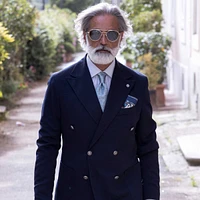Martino - Silk Pocket Square for Men