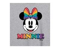Hybrid Apparel Trendy Juniors Minnie Mouse Pride Graphic Oversized Tee