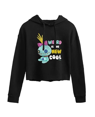 Hybrid Apparel Trendy Juniors Scrump Graphic Cropped Hoodie