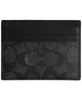 Coach Men's Flat Logo Card Case