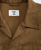 Mode of One Men's Relaxed-Fit Utility Shirt Jacket