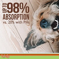 Licks Pill Free Licks Pill-Free Zen Dog Calming - Calming Aid Supplements for Aggressive Behavior and Nervousness - Gel Packets