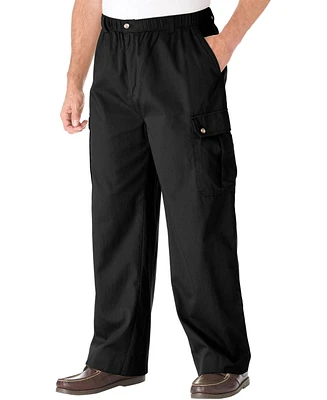 KingSize Men's Big & Tall Knockarounds Full-Elastic Waist Cargo Pants