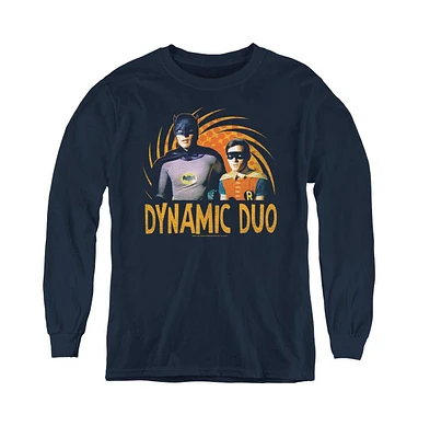 Batman Boys Classic Tv Youth Dynamic Long Sleeve Sweatshirts