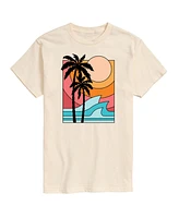 Hybrid Apparel Trendy Juniors Palm Waves Graphic Tee