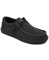 Hey Dude Men's Wally Sox Slip-On Casual Moccasin Sneakers from Finish Line