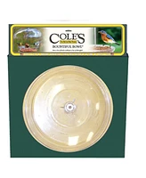 Cole's Bountiful Bowl Polycarbonate Wild Bird Bowl Feeder, Clear, 12in