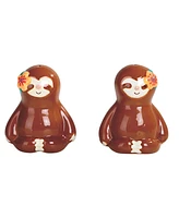 Fc Design 2-pc set 3"H Sloths Salt & Pepper Shakers Home Decor Perfect Gift for House Warming, Holidays and Birthdays