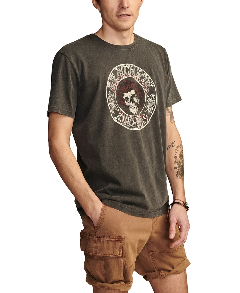 Lucky Brand Men's Grateful Dead Seal T-shirts