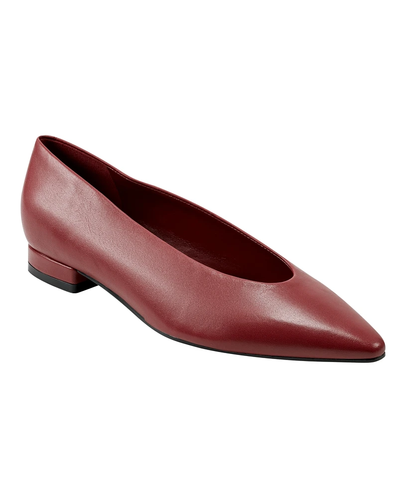 Marc Fisher Ltd Women's Gunner Pointy Toe Slip- On Dress Flats