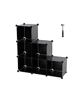 Slickblue Storage Cube Organizer, Diy Closet Cabinet Chests Space-saving