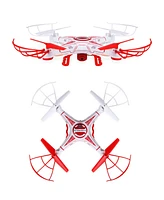 World Tech Toys Striker-x Hd Camera Drone 2.4GHz 4.5CH Hd Picture/Video Camera Rc Quadcopter