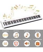Sugift 88-Key Portable Full-Size Semi-weighted Digital Piano Keyboard