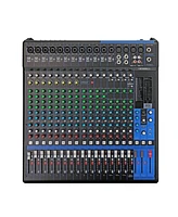 5 Core Audio Dj Mixer 20 Channel Sound Board Console w 24 Spx Effect 48V Phantom Power Mx 20CH Xu