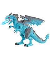 World Tech Toys Monster World Blue Dragon Electric Walking Smoking Rc Monster