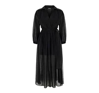 Nocturne Women's Balloon Sleeves Dress