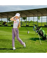 Costway Junior Complete Golf Club Set for Kids Age 11-13 Years Old Practice
