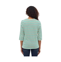 Bench Dna Women's Lesedi 3/4 Stripe Tee