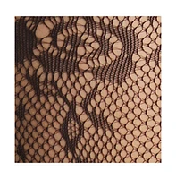 Stems Women's Squiggle Fishnet Tights