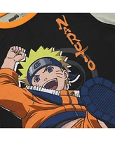 Naruto Boys Youth 2-Piece Sleepwear Set with Long Sleeve Shirt and Sleep Pants