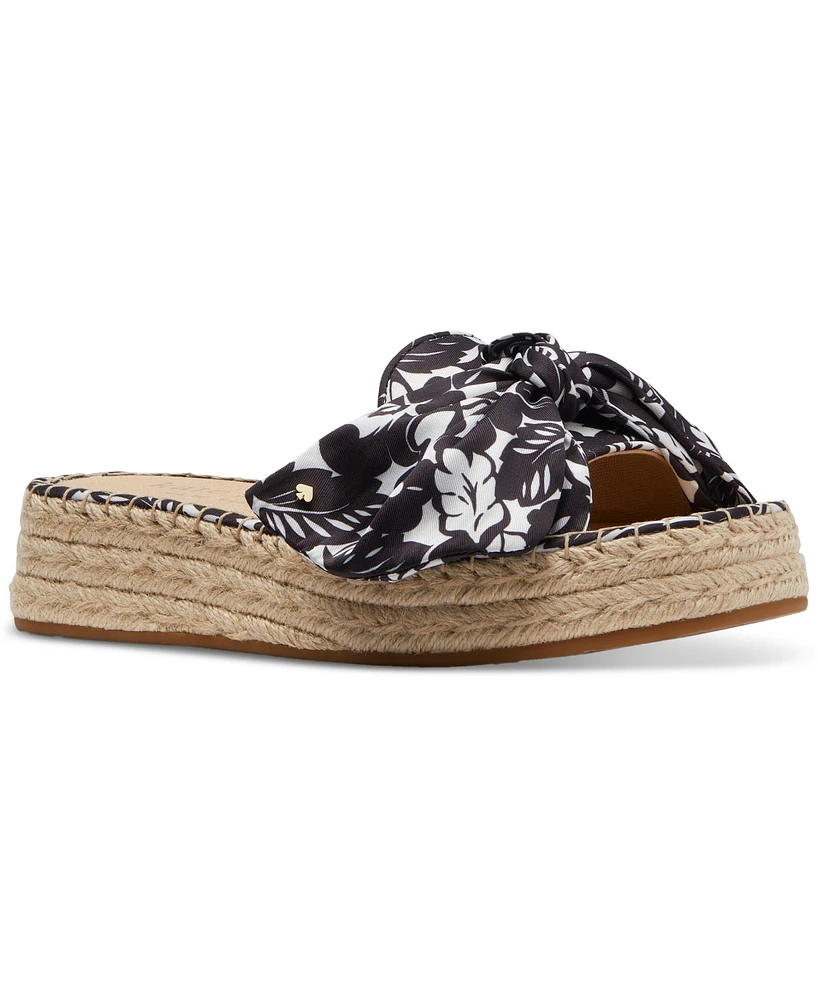 Kate Spade New York Women's Lucie Flat Espadrille Sandals