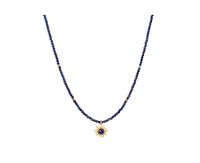 Satya Jewelry Light Seeker Lapis Starburst Choker Necklace