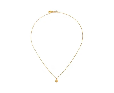 Satya Jewelry Mini Gold Lotus Necklace