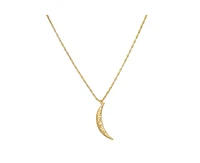 Satya Jewelry Midnight Sky Pendant Moon Necklace