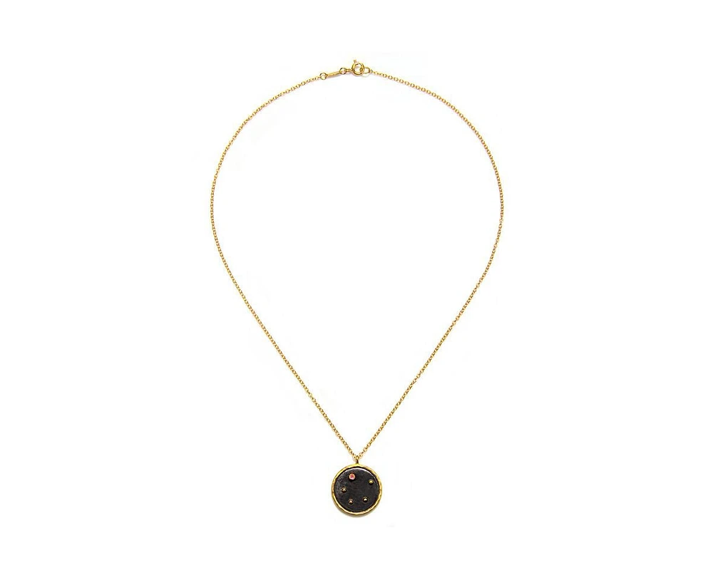 Satya Jewelry Libra Zodiac Necklace