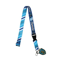 Harry Potter Ravenclaw Tie Inspired Sublimation Print Metal Charm Id Holder Lanyard