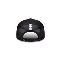 New Era Men's Black Dallas Mavericks 2024 Western Conference Champions Locker Room 9FIFTY Snapback Hat