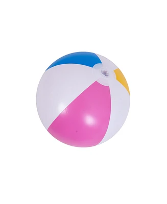 Pool Central 16" Inflatable 6-Panel Beach Ball Swimming Pool Toy