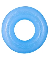 Pool Central 35" Blue Inflatable Inner Tube Pool Float