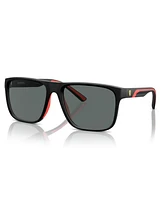 Scuderia Ferrari Men's Polarized Sunglasses, FZ6002U