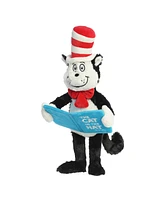 Aurora Medium Storytime Cat In The Hat Dr. Seuss Whimsical Plush Toy Black 11"