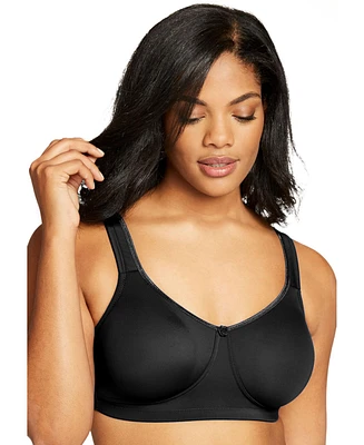 Comfort Choice Women's Wireless Microfiber T-Shirt Bra