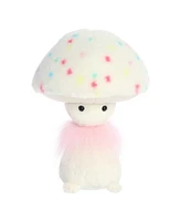 Aurora Small Vanilla Cupcake Fungi Friends Vibrant Plush Toy White 9"