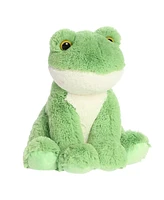 Aurora Medium Frog Cuddly Plush Toy Green 11"