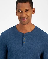 Club Room Men's Thermal Long-Sleeve Henley