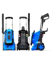 Sugift 2600 Max Psi 1.8 Gpm Electric High Pressure Washer, Cleans Cars/Fences/Patios