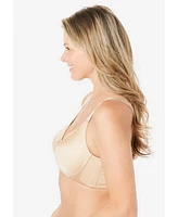 Comfort Choice Women's Back-Smoothing Wireless T-Shirt Bra